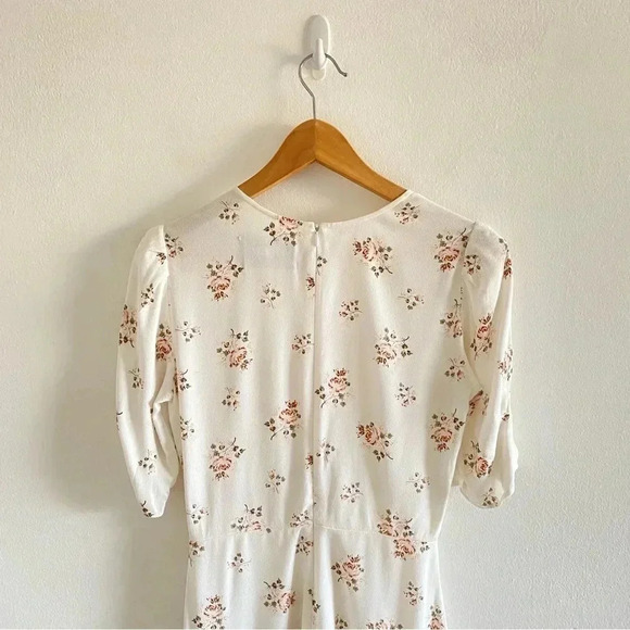 Reformation Aster Floral Dress Sz 2 - Picture 7 of 10